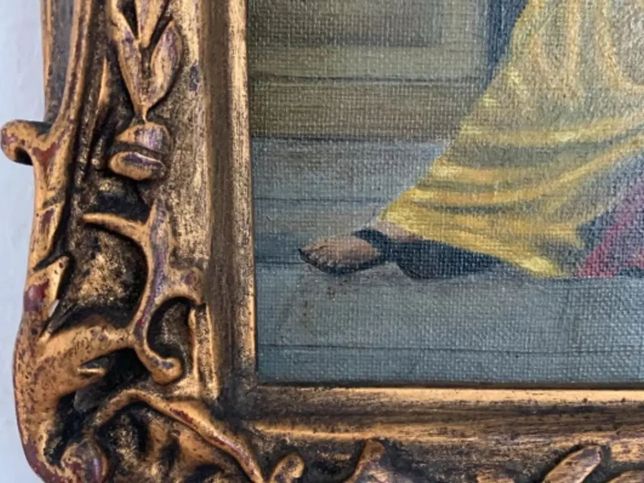 Billede 5 - Maleri i flot ramme 30.5x36cm