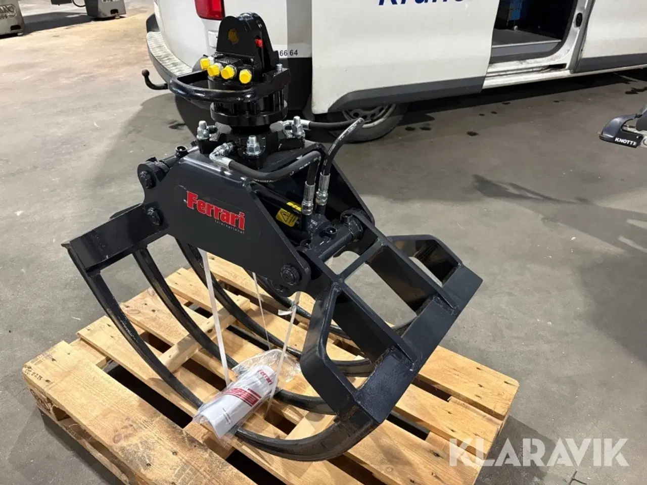 Billede 3 - Hydraulisk grab med rotator Ferrari FMF 08