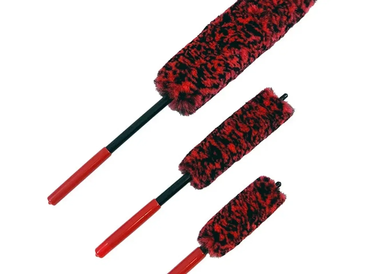 Billede 1 - Fælgbørstesæt i mikrofiber - 3 stk.