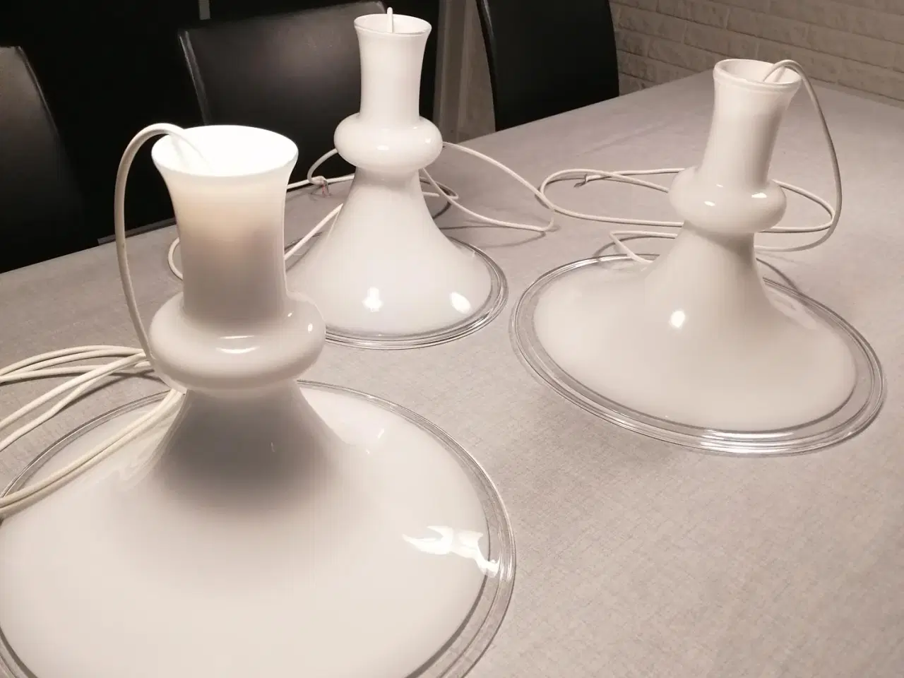 Billede 2 - Holmegaard Etude pendel 2 stk ø40 cm og 1 stk. ø30