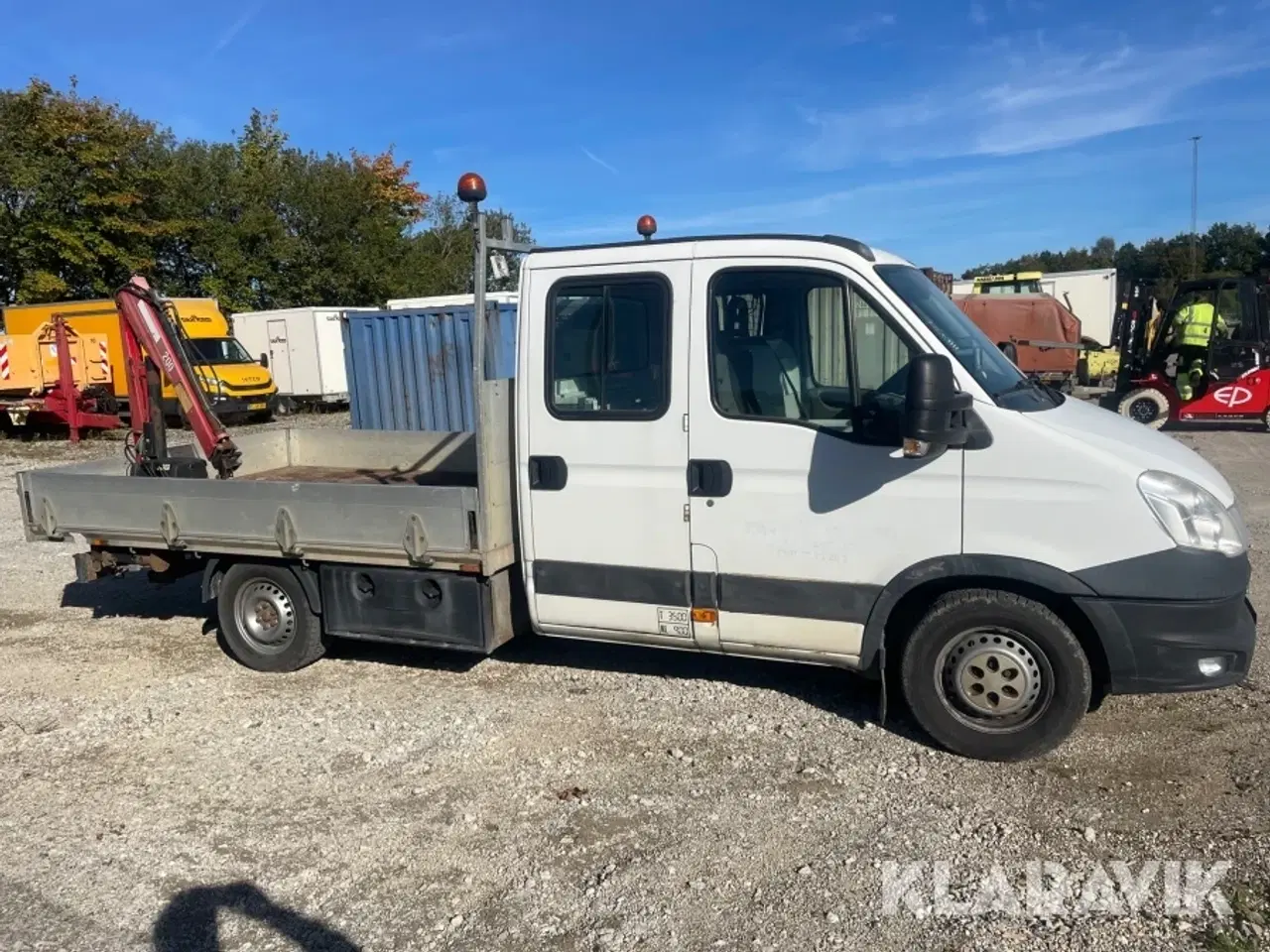 Billede 4 - Varebil Iveco Daily 35S med kran