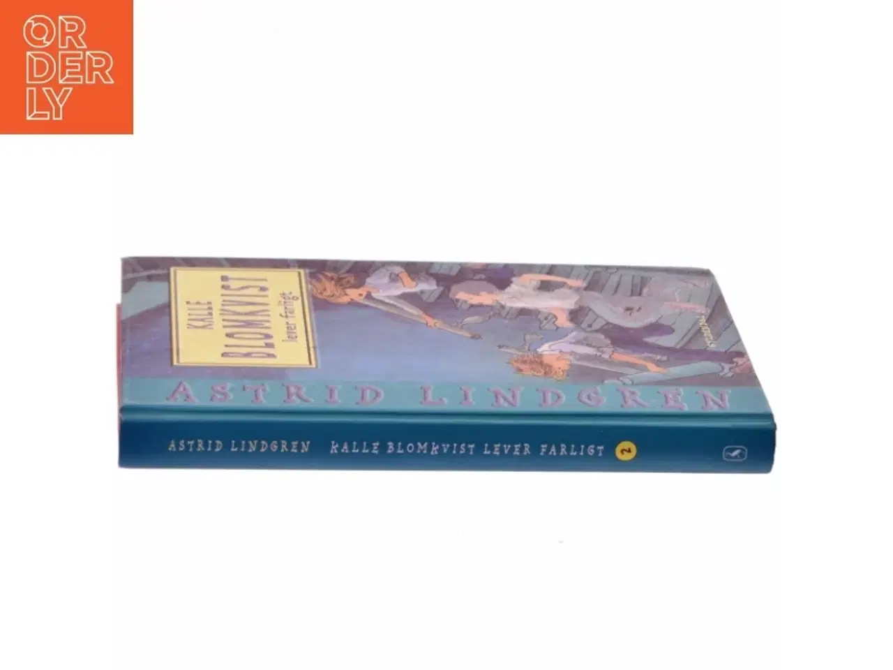 Billede 2 - Kalle Blomkvist lever livet farligt af Astrid Lindgren (Bog)