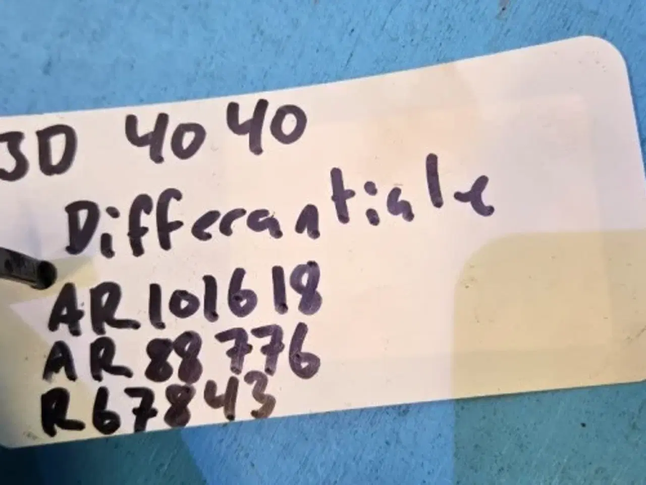 Billede 6 - John Deere 4040 Differentiale AR101618