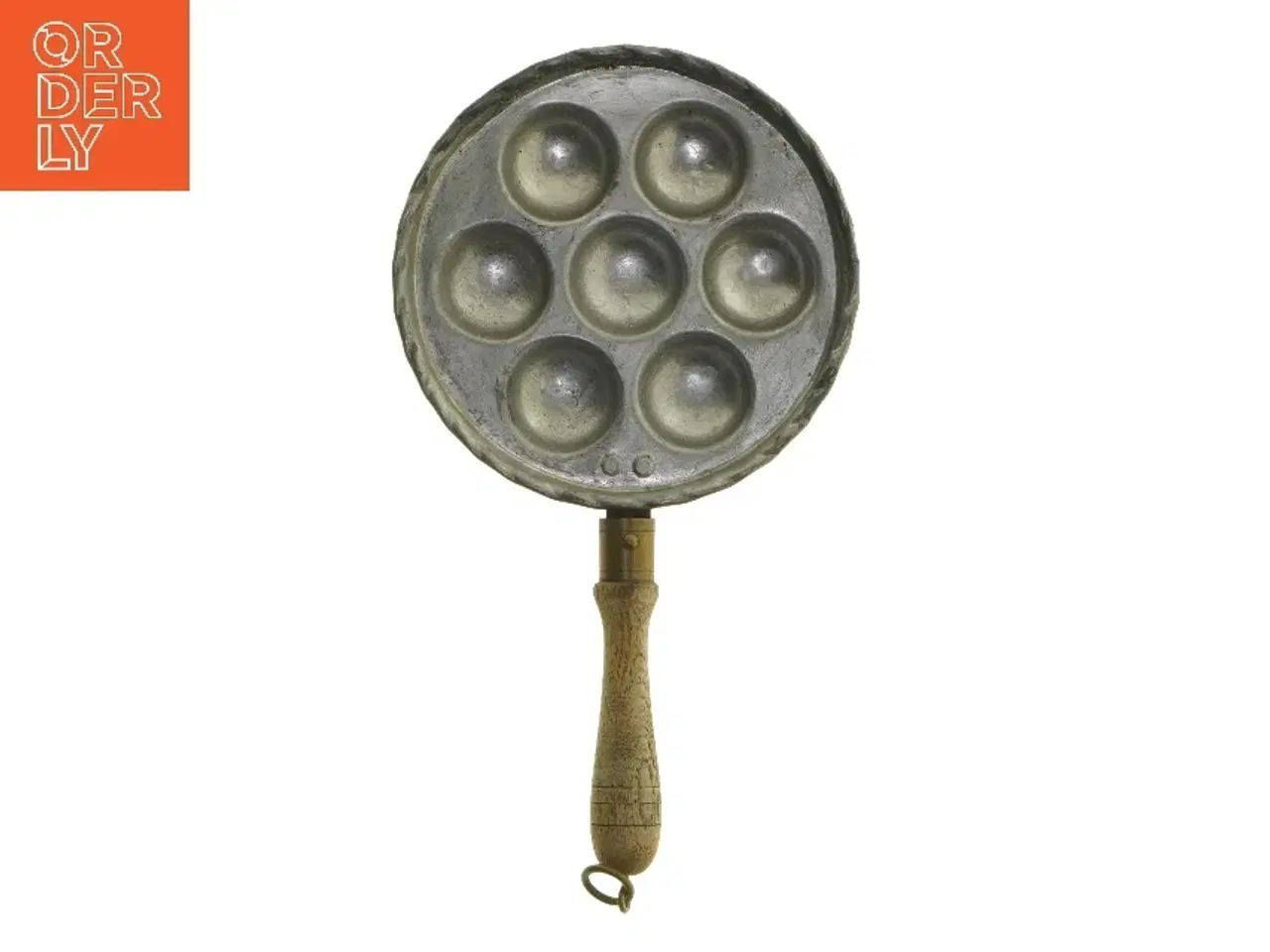 Billede 1 - Æbleskive pande med træhåndtag (str. 28 cm)