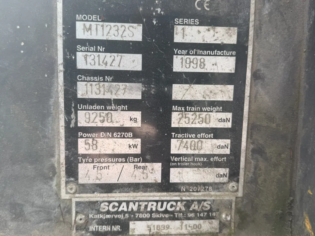 Billede 11 - Manitou 1232S med udstyr 