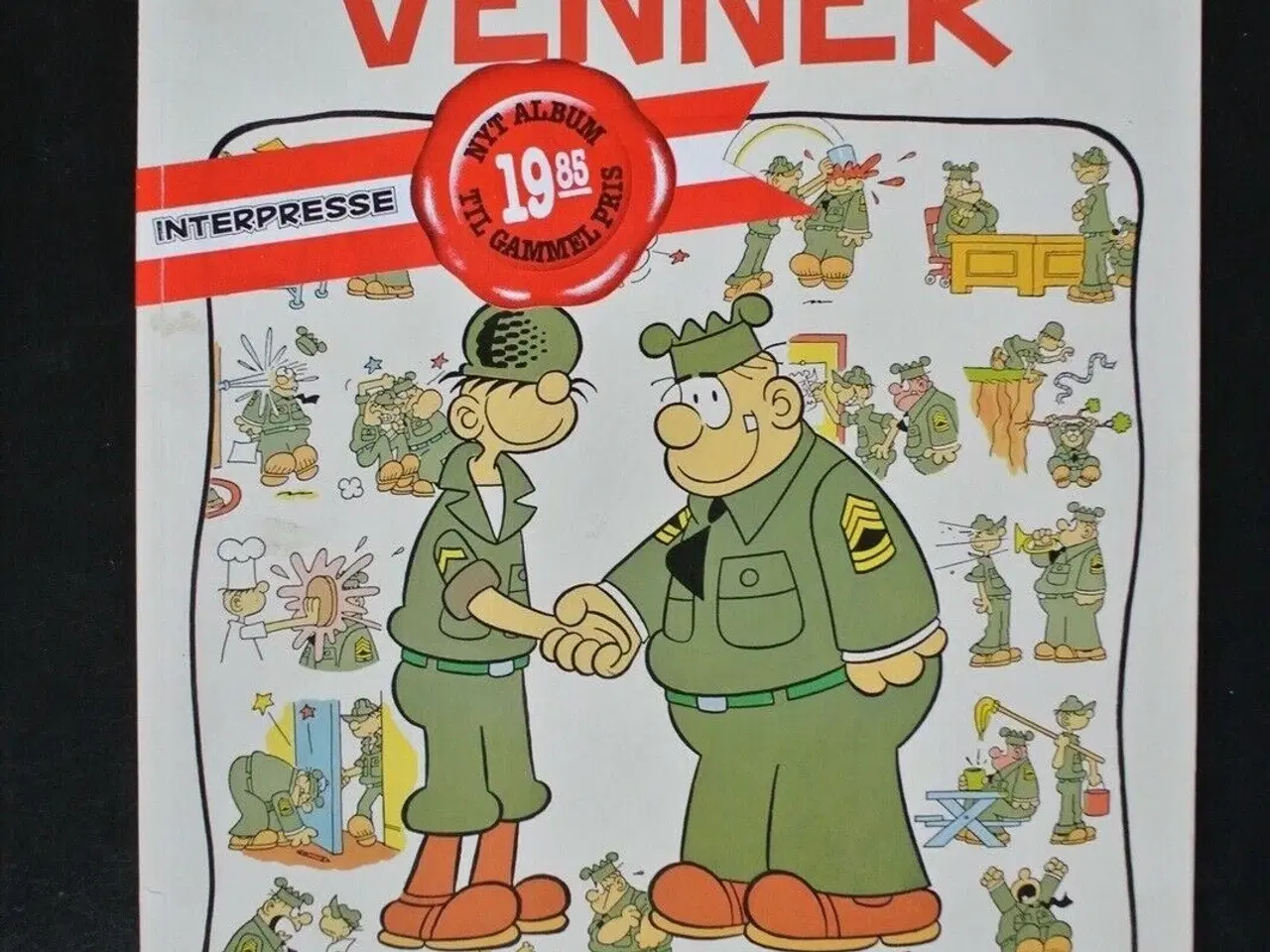 Billede 1 - basserne album 5 - venner, af mort walker