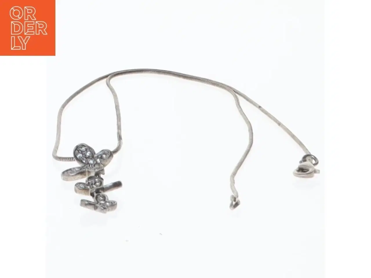 Billede 4 - Halskæde med sten (str. 42 cm)