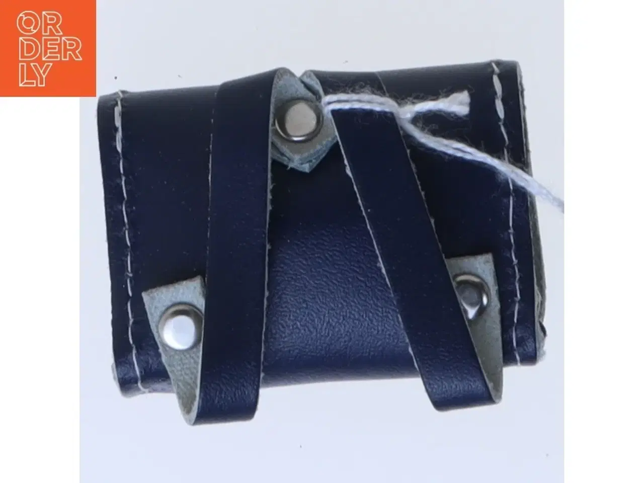 Billede 2 - Lille læder etui (str. 5x4 cm)