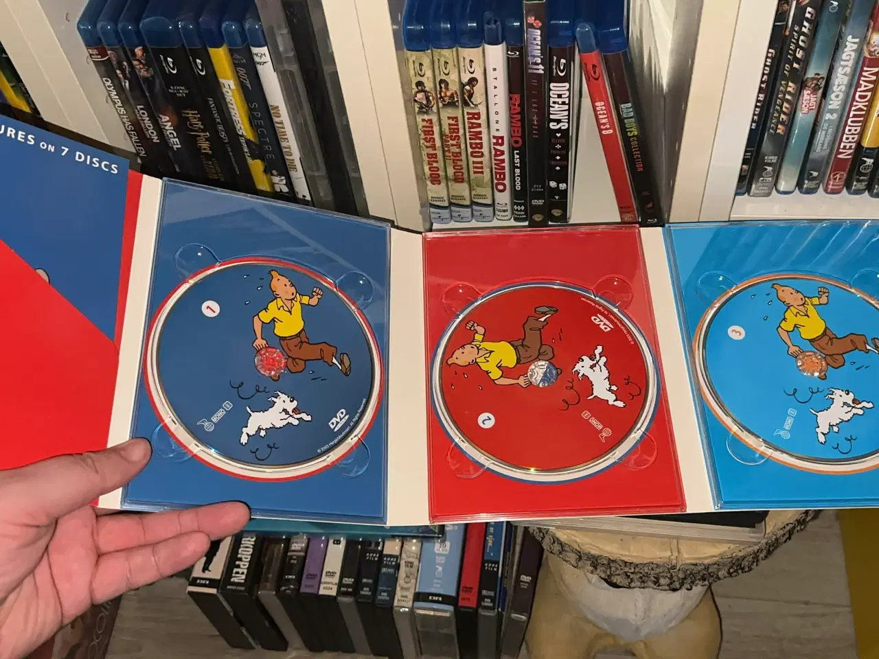 Billede 4 - Tintin dvd boks