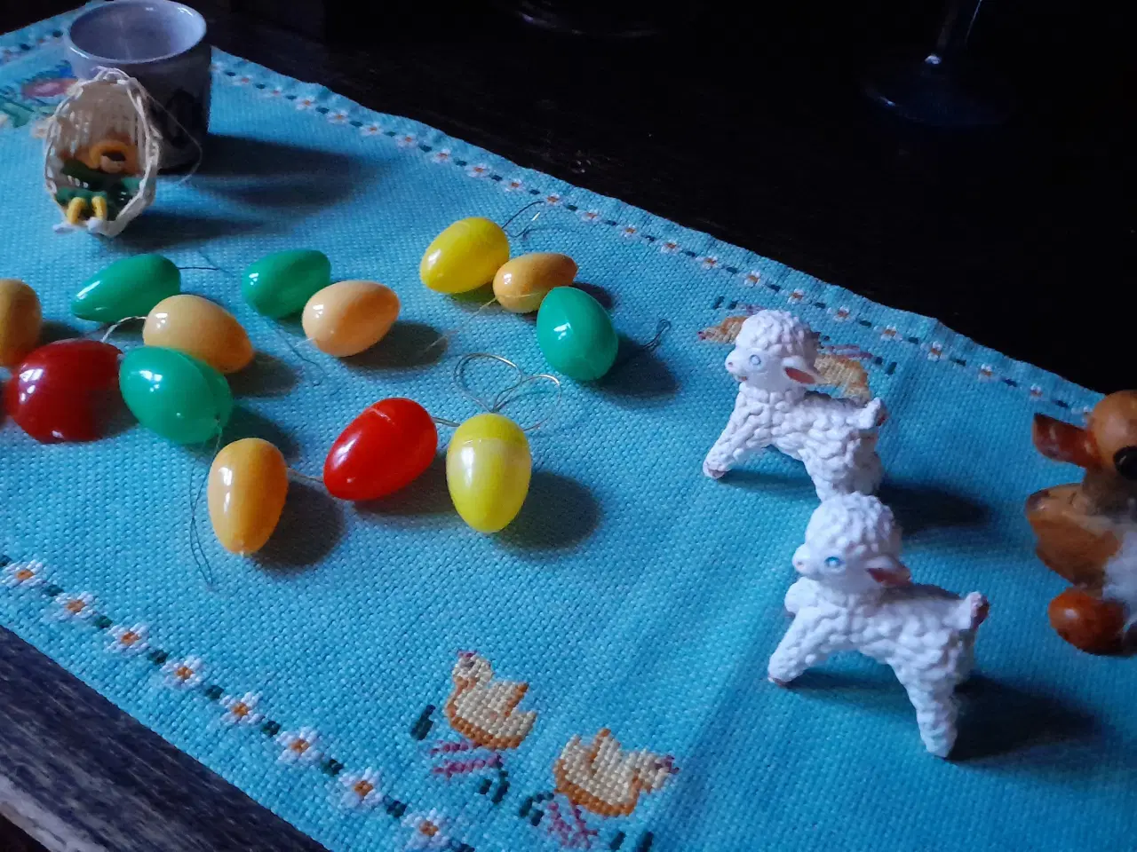 Billede 1 - Retro påskepynt (18 dele).