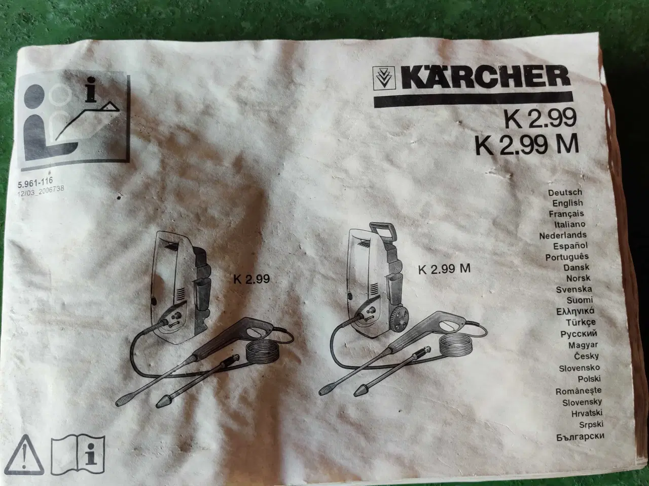 Billede 7 - Højtryksrenser Kärcher K2.99