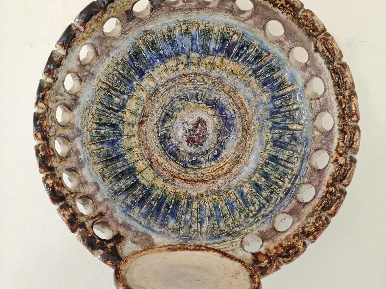 Billede 4 - Flot væglysestage af Jette Hellerøe