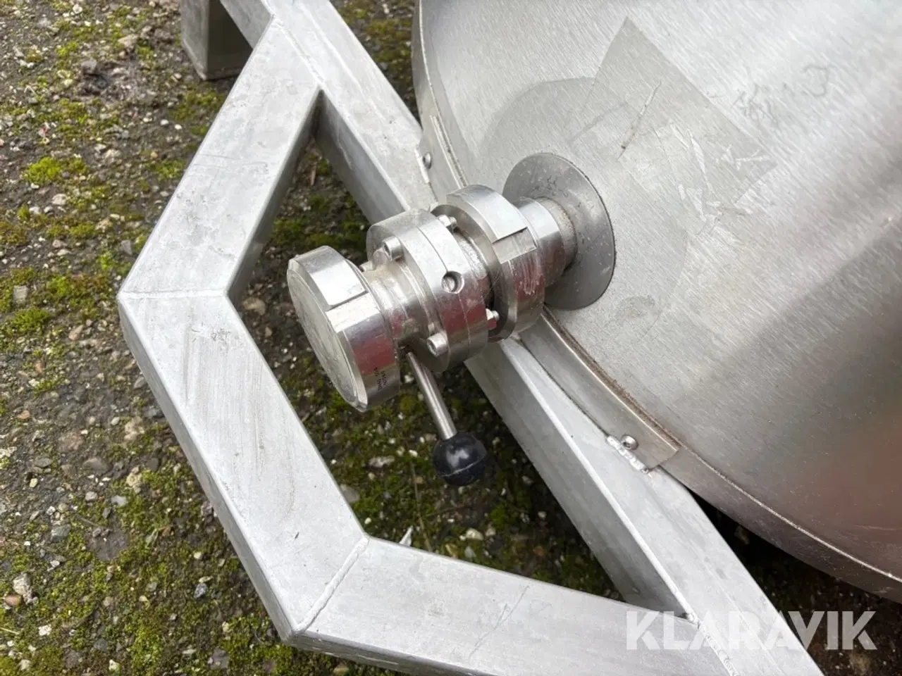 Billede 7 - Mælketransportsytem med tilhørende dyppekøler Etscheid 250L