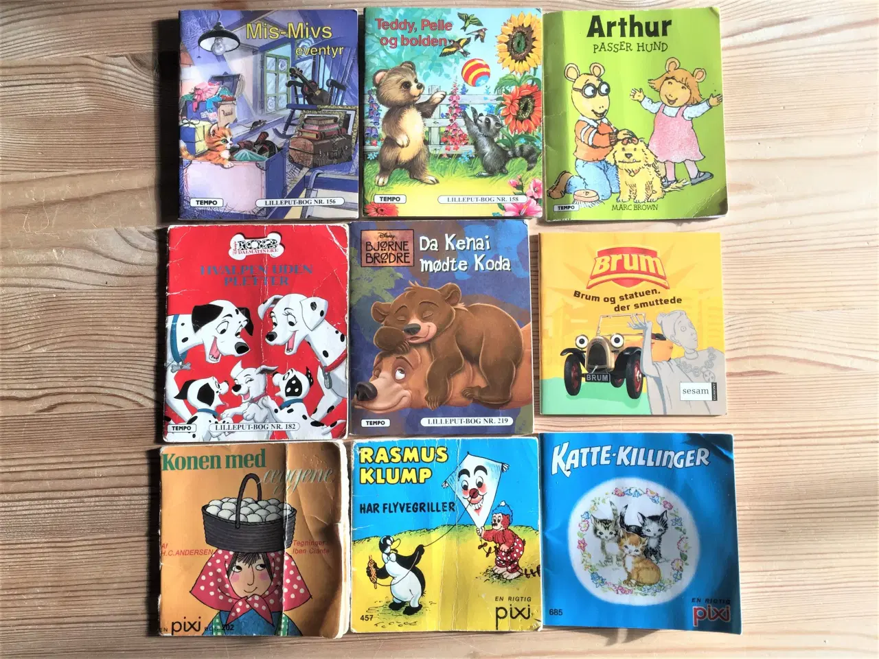 Billede 6 - 6 x 9 børnebøger, Lilleput, Disney m.fl.