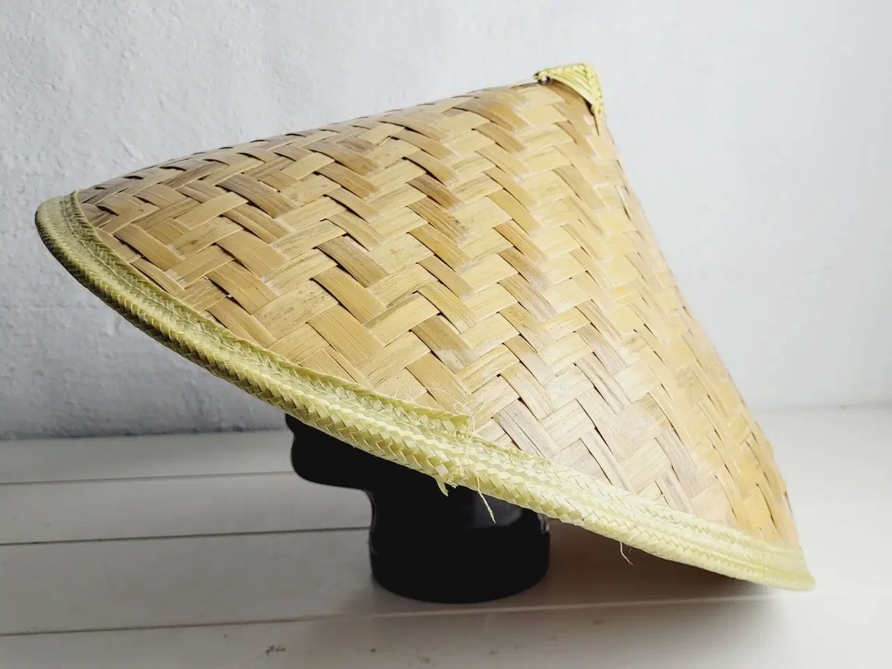 Billede 3 - ⭐️- Retro Bamboo Rattan Fisherman Hat / Kinaserhat