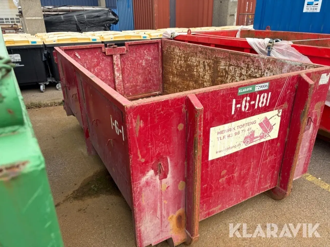 Billede 2 - Åben container