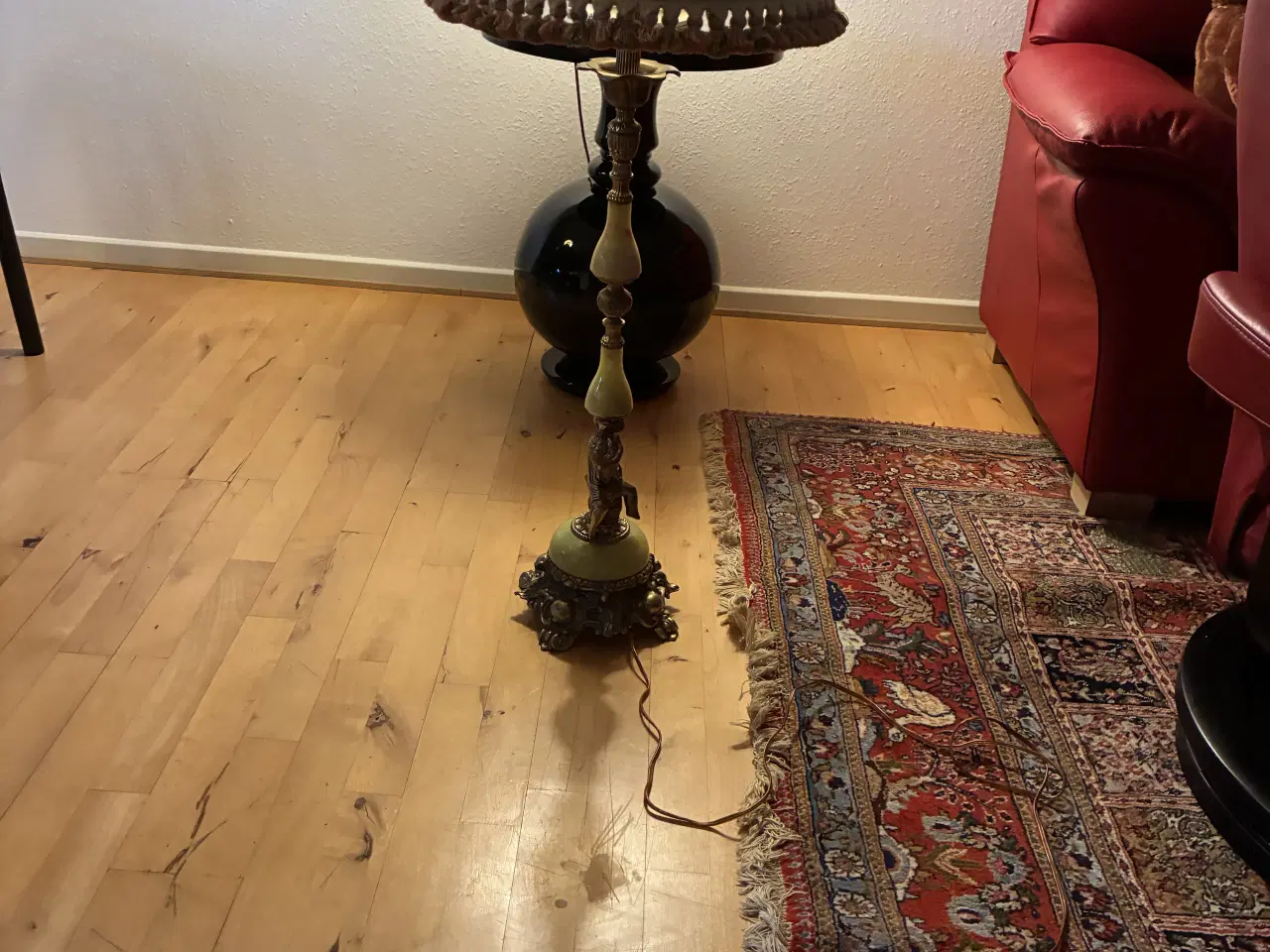 Billede 2 - antik lampe klunketiden ca 1900