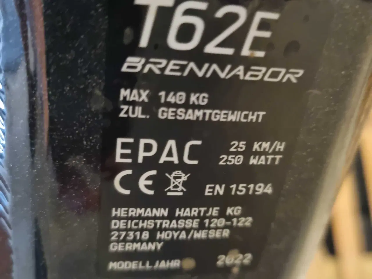 Billede 6 - Brennabor el-cykel 
