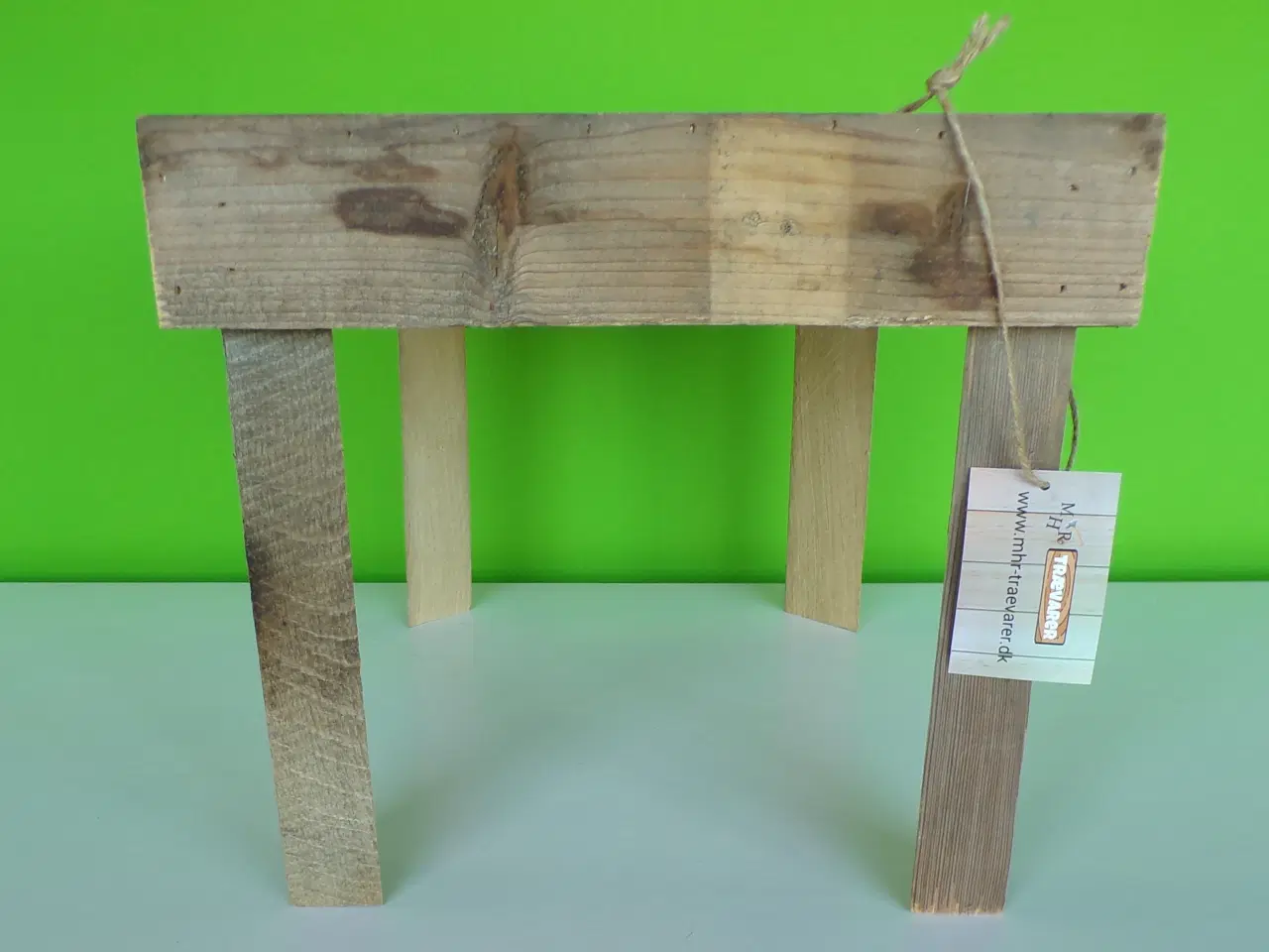 Billede 5 - Bord af genbrugstræ fyr - sidebord