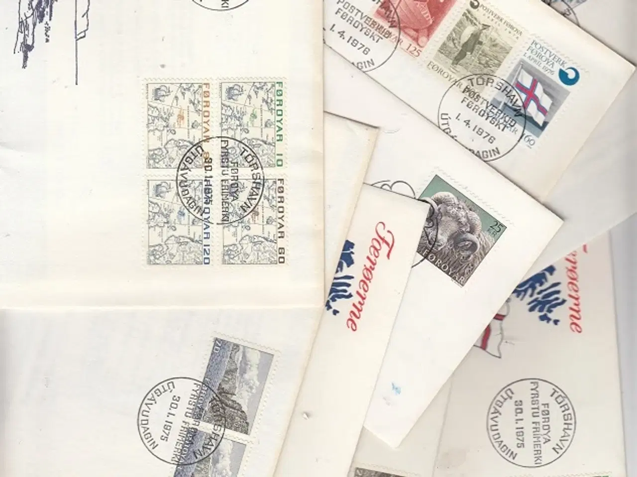Billede 2 - Førøske frimærker. 500 stk på FDC. Mange ældste.
