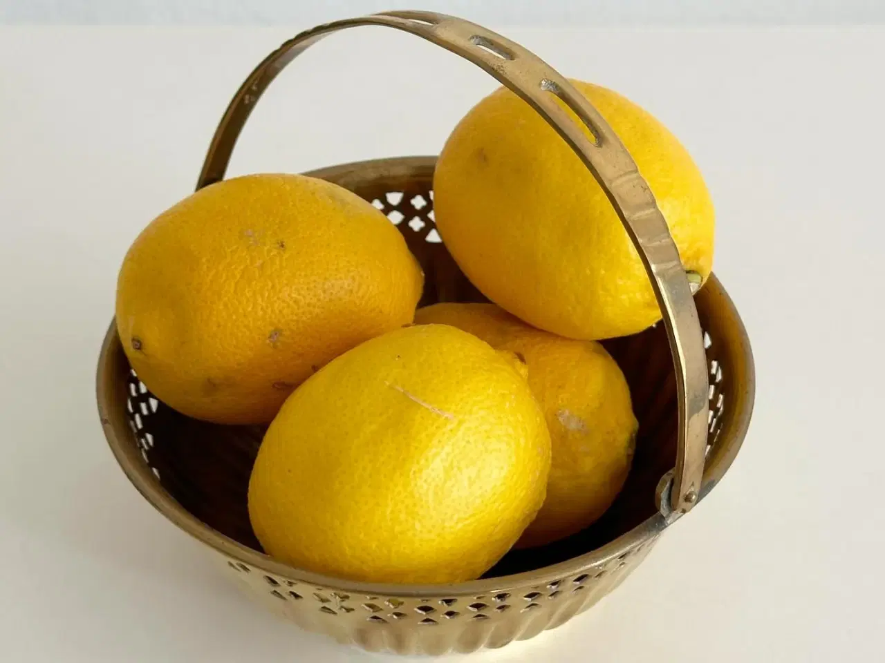 Billede 2 - Messingkurv, mellem