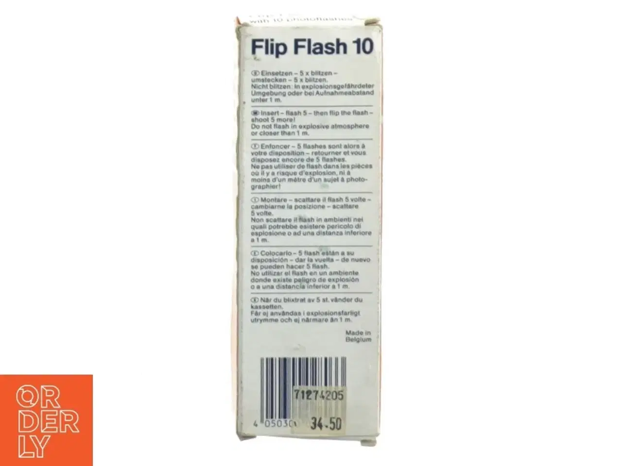 Billede 3 - Flash/blitz - Slip flash 10 stk fra Osram (str. 14 x 4 cm)