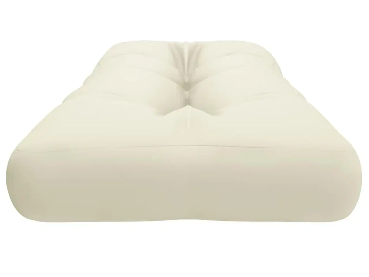 Billede 6 - Pallehynde 120x40x12 cm stof cremehvid