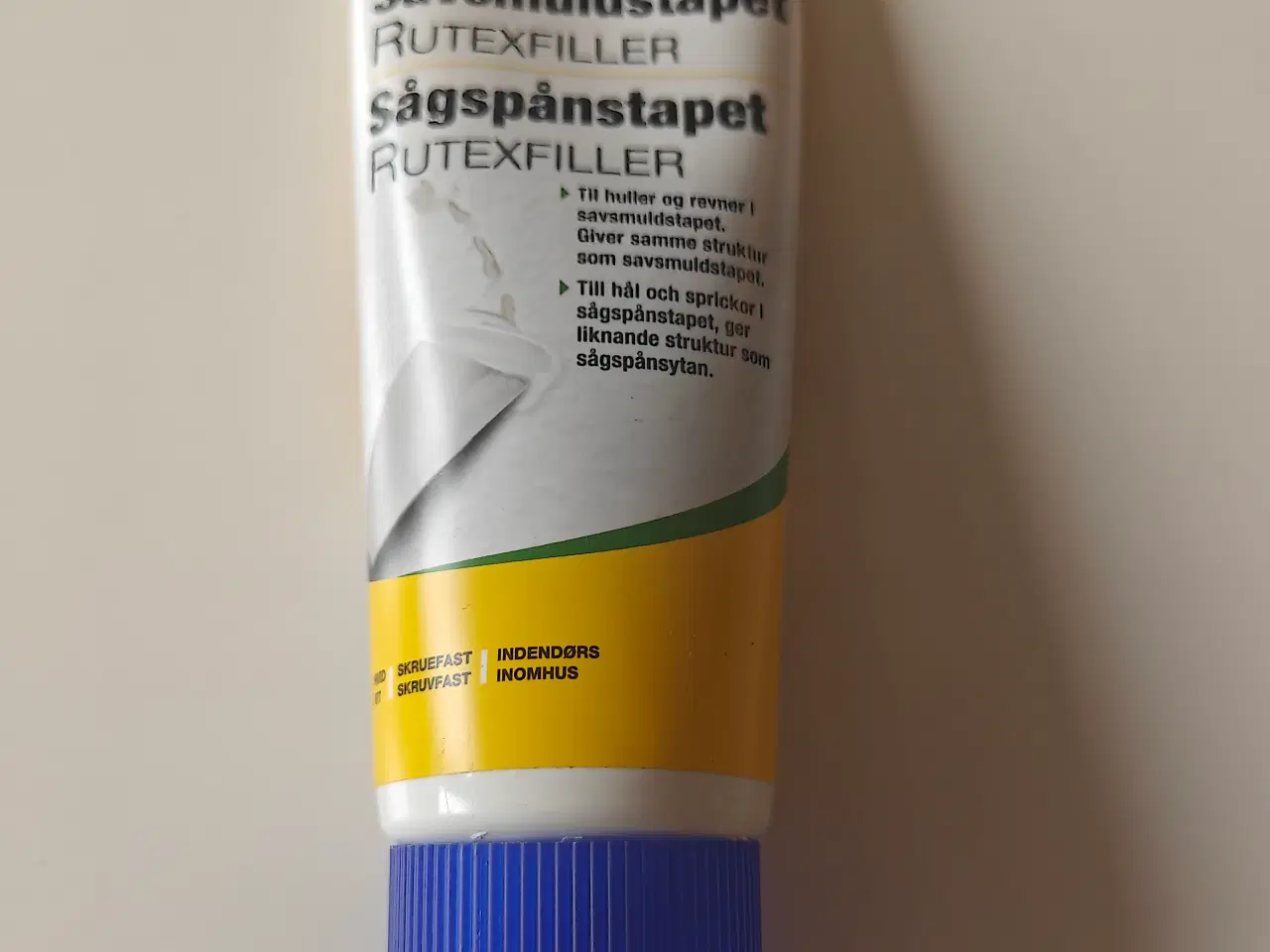 Billede 1 - Polyfilla Rutexfiller Savsmuldstapet som ny.