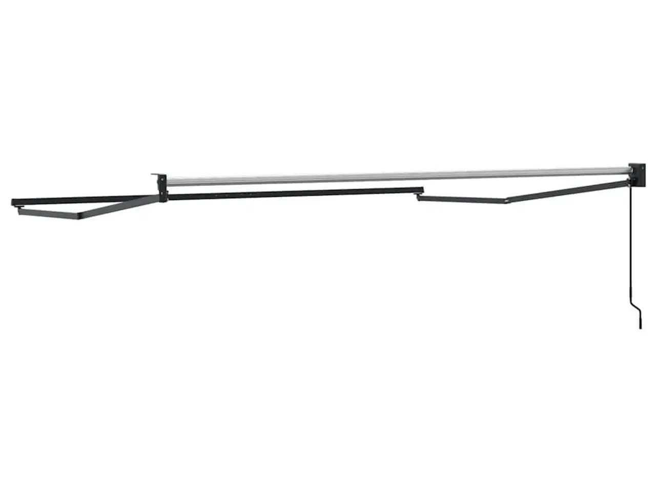 Billede 6 - Markise Antracit 3,5 x 2,5 m Metal
