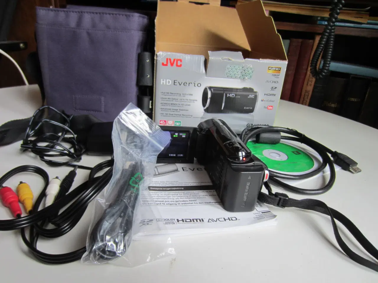 Billede 3 - JVC HD Everio GZ-HM430BE Digital MEMORY Video