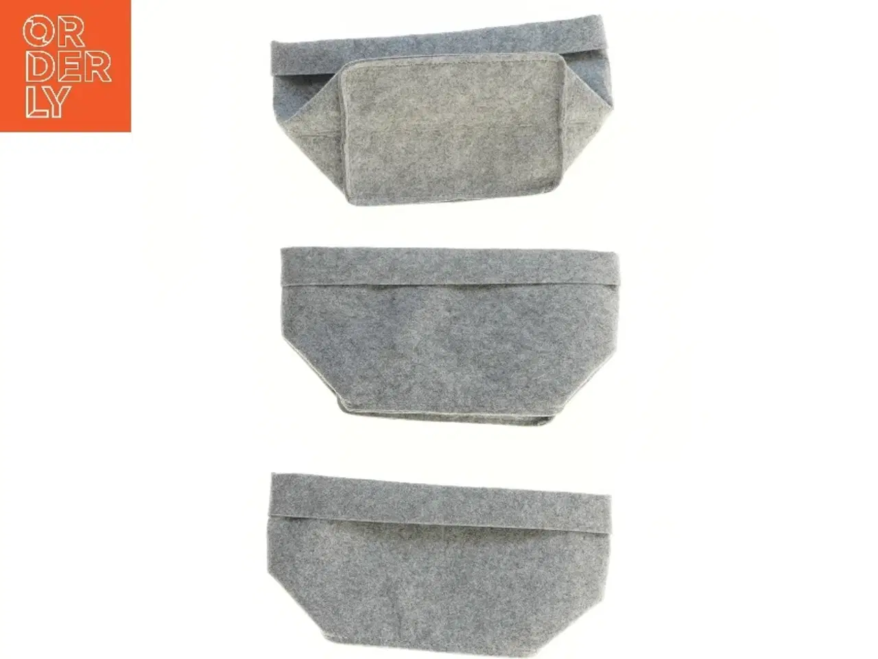 Billede 2 - Til opbevaring i filt   (str. 30x13 cm)