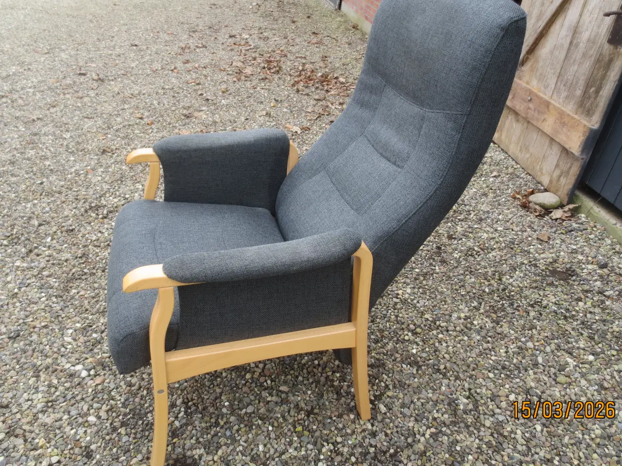 Billede 3 - 1 stk Hjort Knudsen Otiumlænestol 