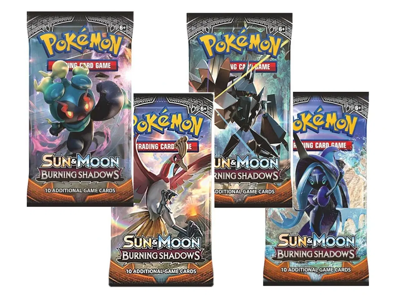 Billede 1 - Pokémon Booster Pakke - Sun & Moon: Burning Shadow
