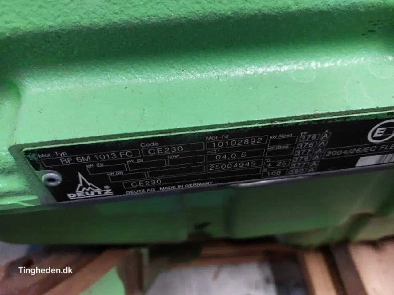 Billede 11 - Deutz BF6M1013FC Motor