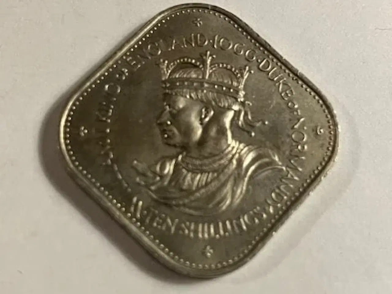 Billede 1 - 10 Shillings Guernsey 1966