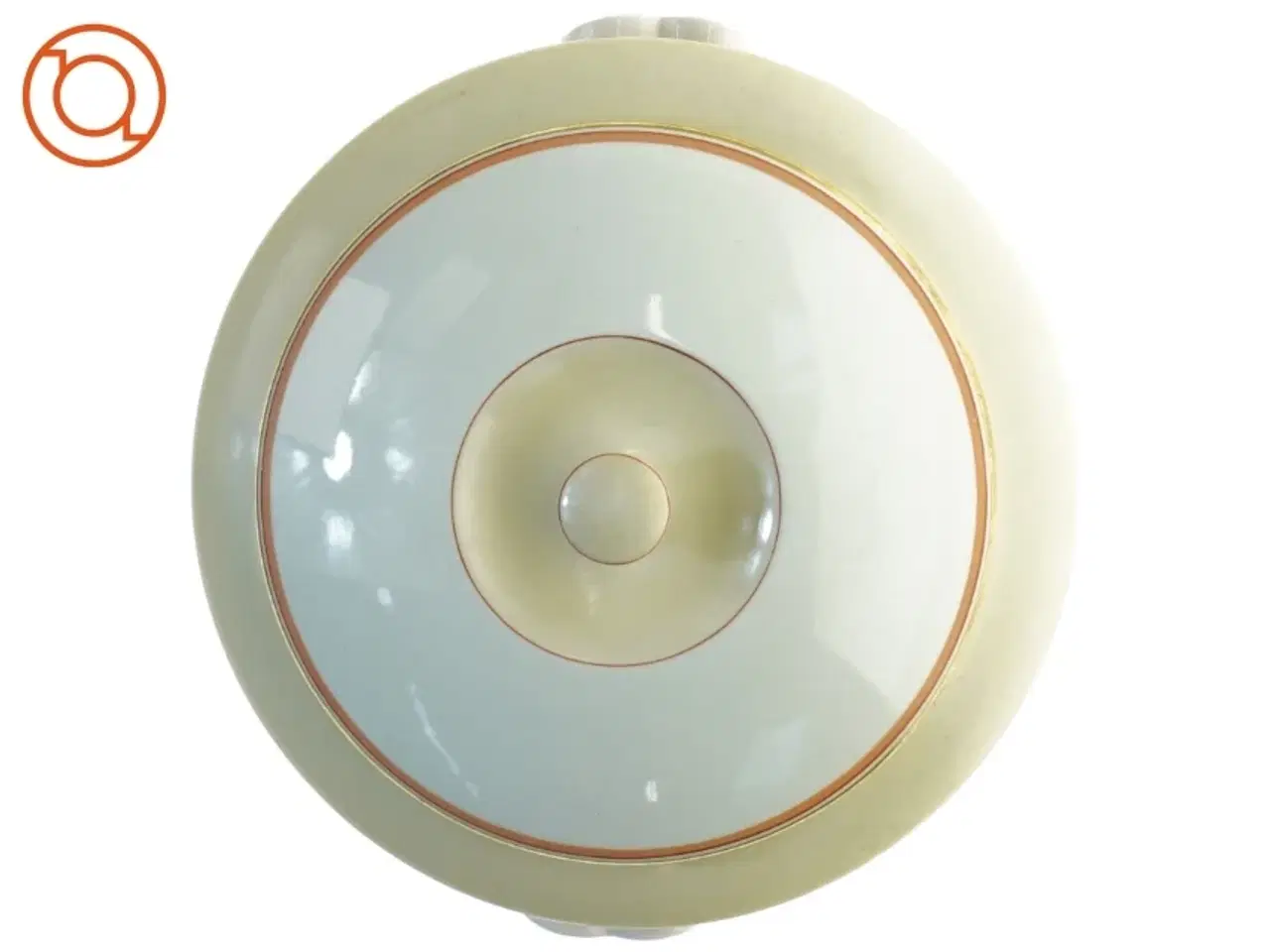 Billede 4 - Suppeterrin med låg fra københavns porcelæns fabrik (str. 25 x 11 cm)