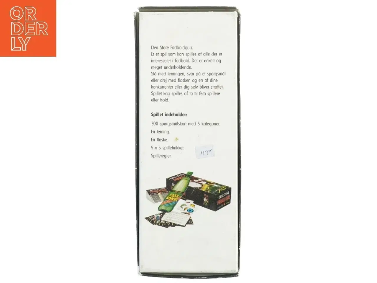 Billede 3 - Den Store Fodbold Quiz Spil (str. 26x10 cm)