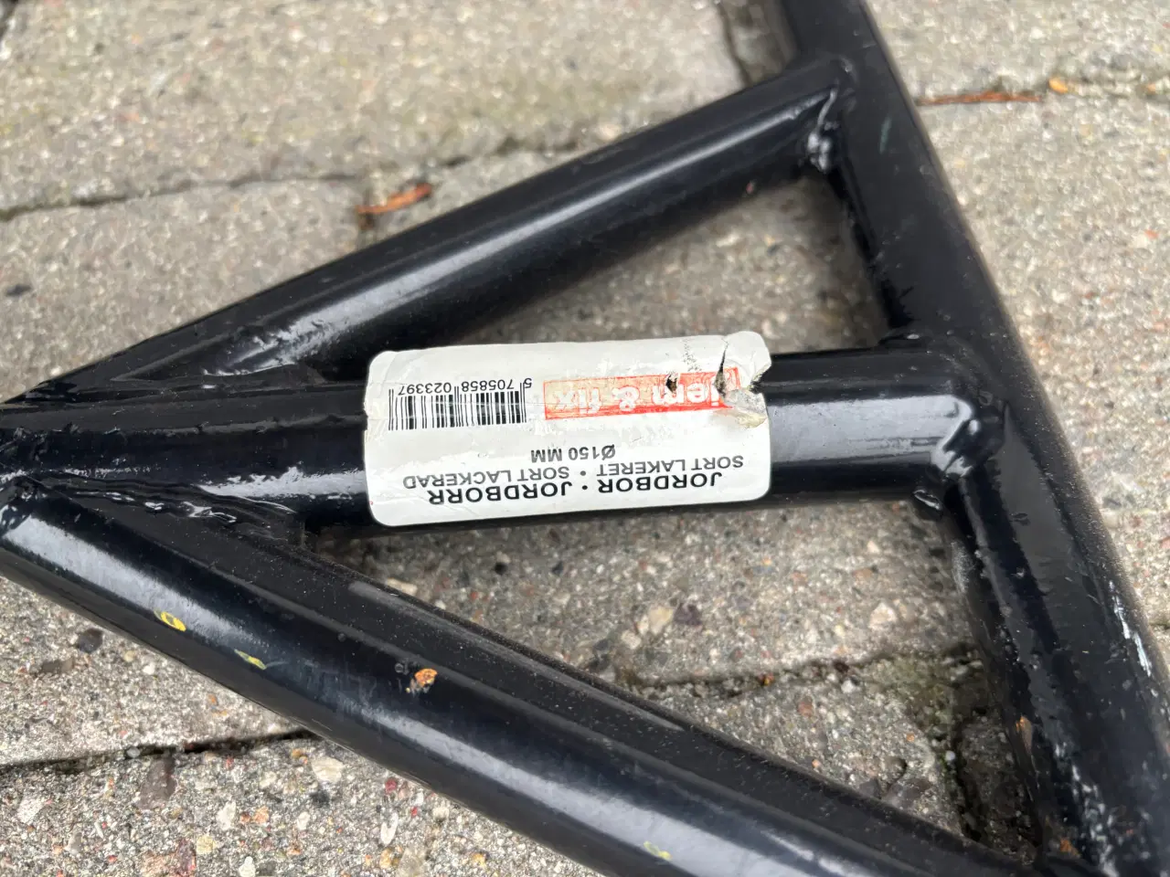 Billede 3 - Pæle-/Jordbor Sort ø15cm