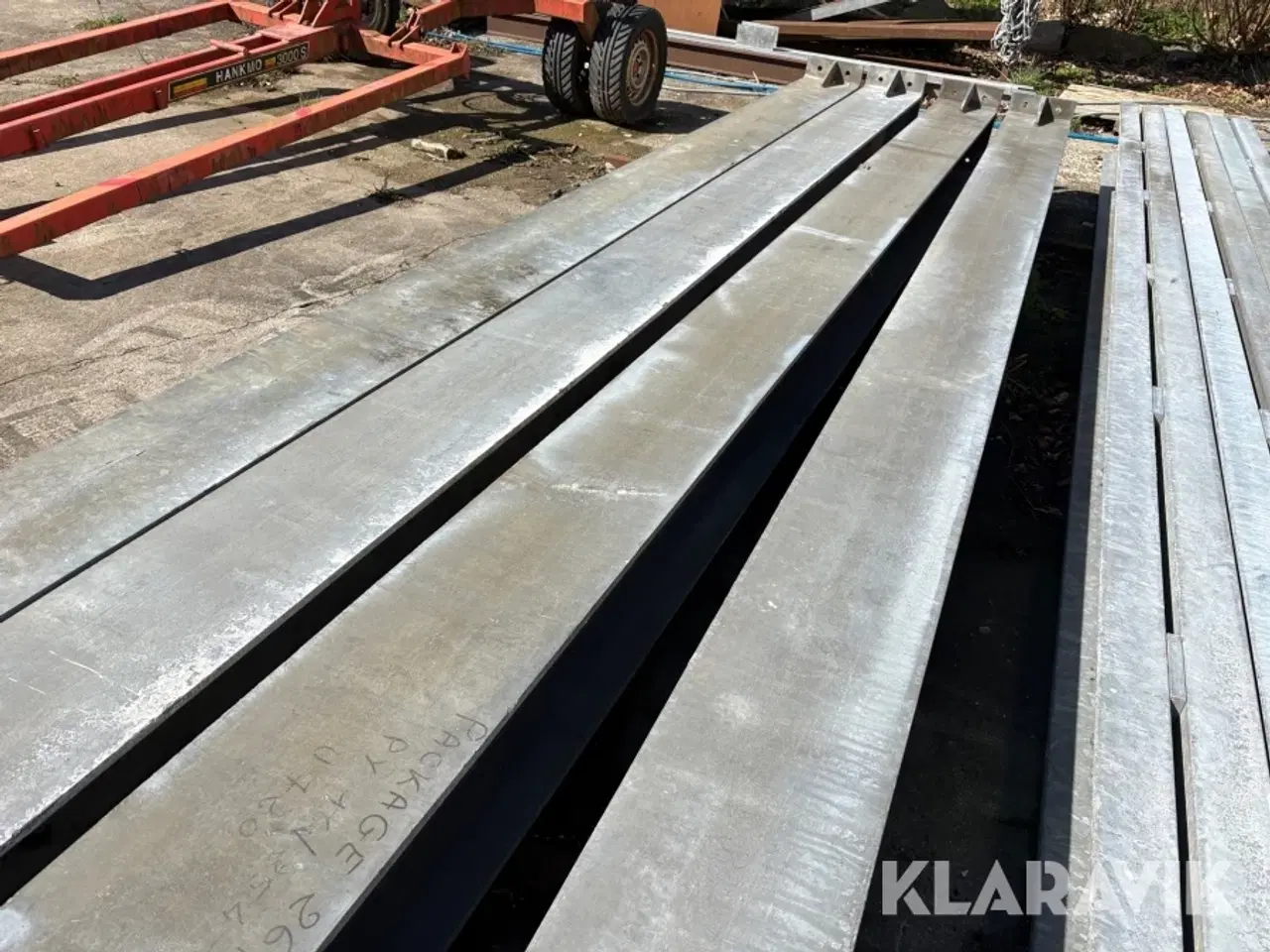 Billede 3 - Stålstolper 4 styk