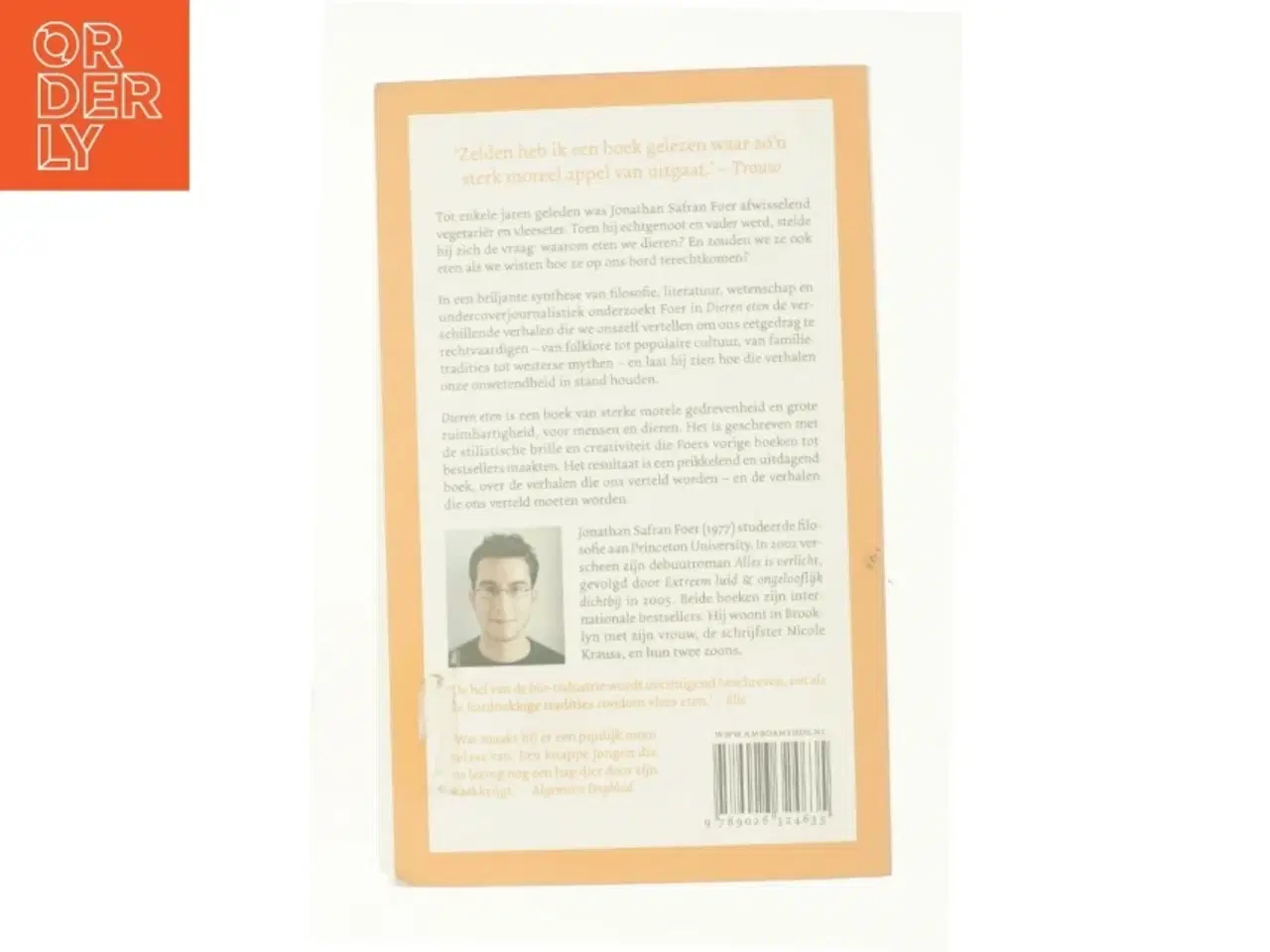 Billede 2 - Dieren eten af Jonathan Safran Foer (Bog)