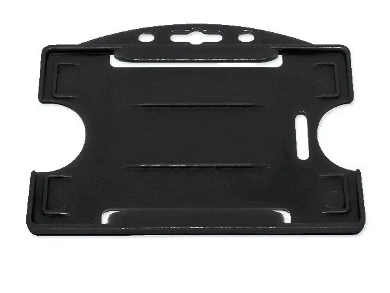 Billede 1 - Bæreetui sort plast til 1 kort