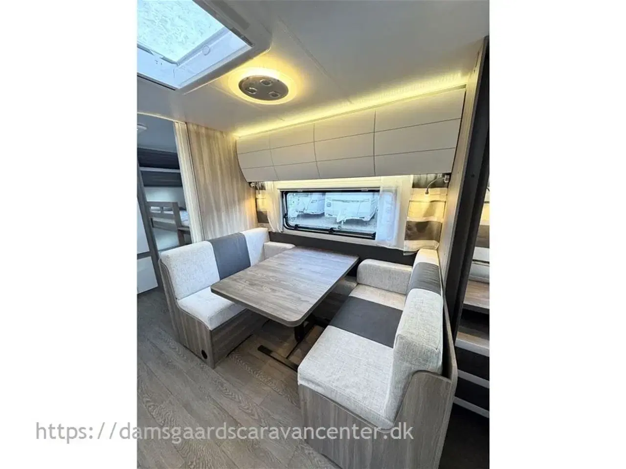 Billede 9 - 2022 - Hobby Excellent Edition 545 KMF   Dobbeltseng-Køjer-Aircon-Mover-Telt