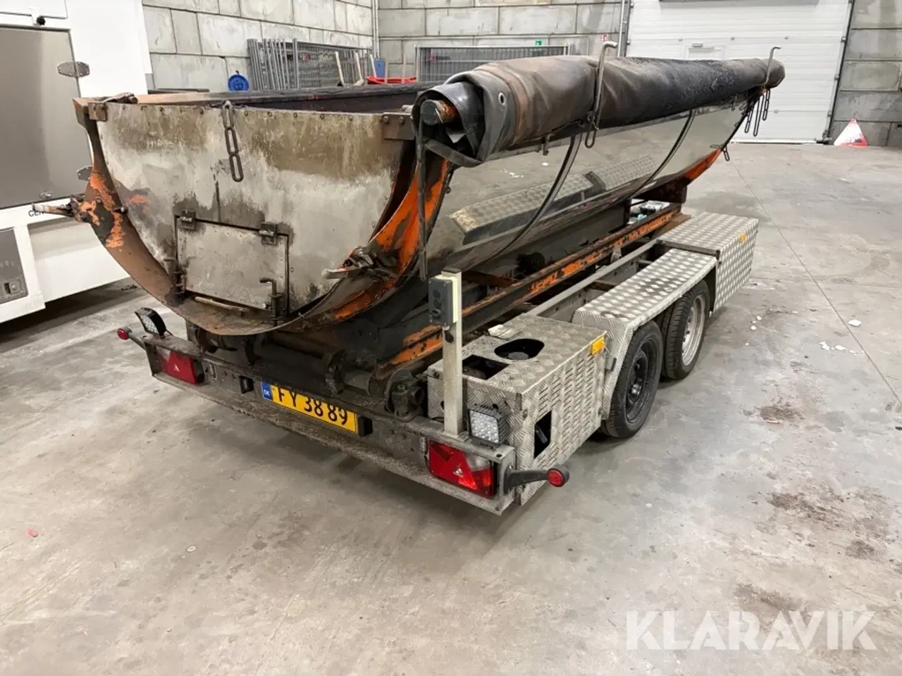 Billede 3 - Asfaltlad EC Flex Kroghejstrailer