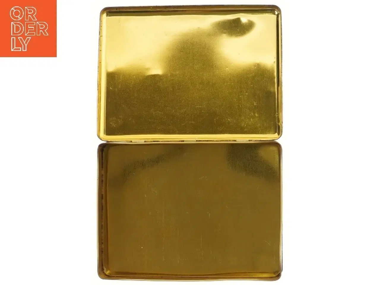 Billede 3 - Kagedåse med jagtmotiv (str. 24,5x18,5 cm)