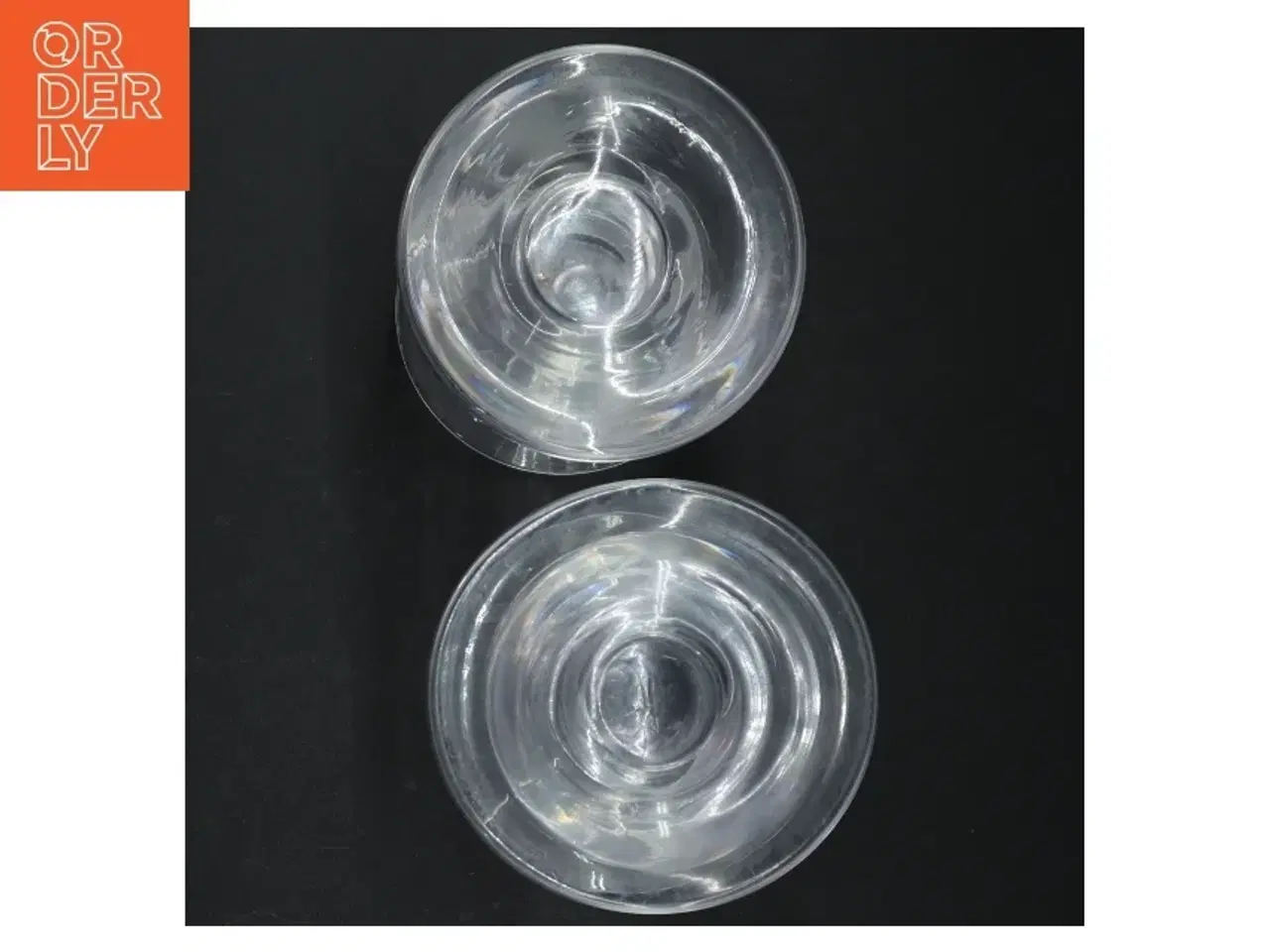 Billede 4 - Glas lysestager (str. H. 15 cm)