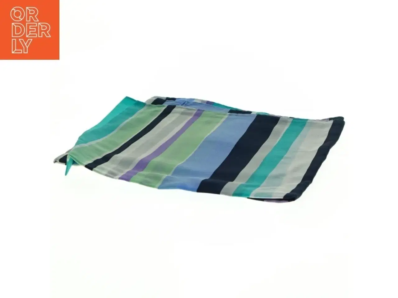 Billede 2 - Stripet tørklæde fra Liz Claiborne (str. 34 x 150)