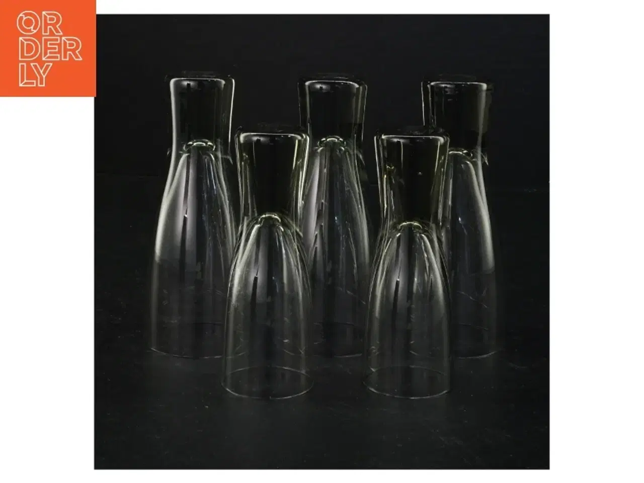 Billede 3 - Holmegaard drikkeglas (str. 11,5 x 4,5 cm og 13,5 x 5,5 cm)