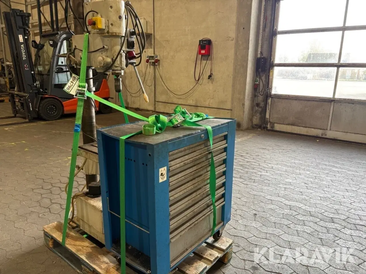 Billede 3 - Søjleboremaskine og skuffebord Arboga maskiner E 825 L