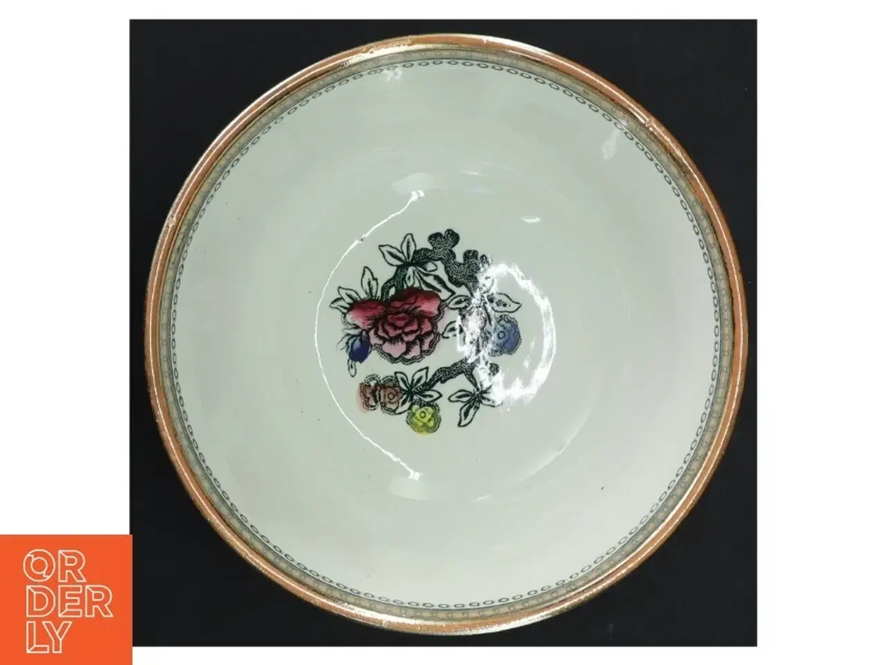 Billede 4 - Porcelænskåle med blomstermotiv