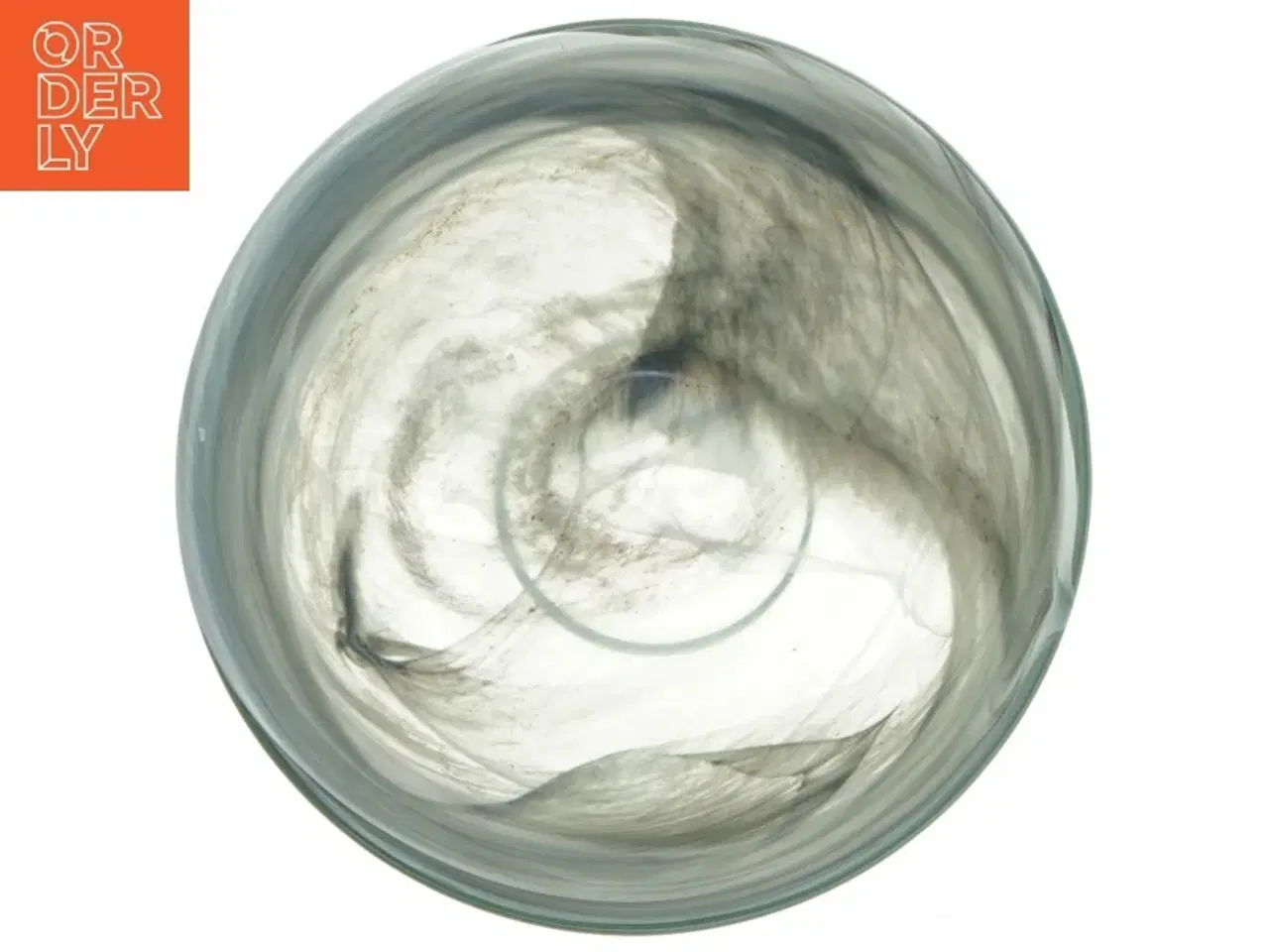 Billede 3 - Dekorativ glasskål (str. Ø 16 cm)